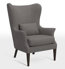 clinton modern wingback chair