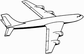 Foster the literacy skills in your child with these free, printable coloring pages that can be easily assembled into a book. Aeroplane Coloring Page For Kids Free Printable Picture