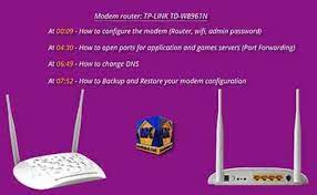 Bagi anda pengguna indihome fiber dengan modem zte f660 mungkin pernah mengalami lupa password admin dari modem ini, setelah sebelumnya juga pernah dirubah dari default admin dengan password admin. Tp Link Td W8961n Router Configuration Wifi Port Forwarding Change Dns And Backup And Restore Cute766