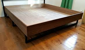 Diy modern plywood platform bed. 18 Gorgeous Diy Bed Frames The Budget Decorator