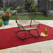 Better Homes Gardens Satilla Outdoor Rocking Chair Walmart Com Outdoor Rocking Chairs Outdoor Recliner Better Homes Gardens