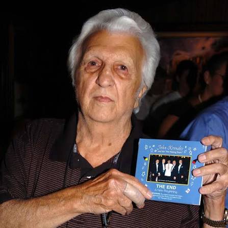 ROCK N ROLL NEWS...Elvis Presley's doctor and firend George Nichopoulos ("Dr.  Nick") shows a copy of THE END A New Beginning by John Krondes and the Hit  Making Team. The original Elvis