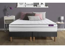 Matelas 160x200 Double Sommiers Gris 80x200 Memo Luxe Ressorts Ensaches Memoire De Forme 5 Zones De Confort Maxi Epaisseu 7nmemolens280200g Vente De Sept Nuit Conforama