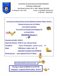 � club de tir à l'arc � dynamique de la région lyonnaise �, où toutes les. Les Archers Du Grand Serment De Saint Sebastien Ppt Telecharger
