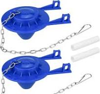 2 Pcs Toilet Flapper Upgrade PVC Material Universal Compatible with Toilet  Tank