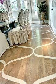 Painting A Design On Wooden Floor Painted Wood Floors Wood Floors Flooring