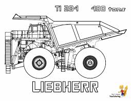 Want the coloring sheet of third largest dump truck?! Rugged Construction Coloring Pages Highway 25 Free Forestry