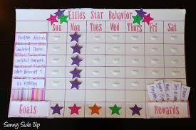 Star Behavior Charts Re Born The Sunny Side Up Blog Home Behavior Charts Kids Rewards Behaviour Chart