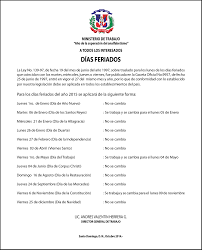 En este contexto el próximo lunes 12 de octubre se conmemora el día del respeto a la diversidad cultural, fecha en la que cristóbal colón llegó al continente americano en 1492. Ministerio De Trabajo Informa Sobre Dias Feriados Correspondientes Al Ano 2015 Ministerio De Trabajo
