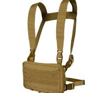 CONDOR OUTDOOR tactical Vests STOWAWAY CHEST RIG COYOTE ...
