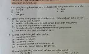 Contoh lainnya diambil dari program rosi 'vaksin gratis untuk semua', kompas tv pada 19 desember 2020. Contoh Teks Debat Pro Dan Kontra Tentang Kenakalan Remaja Berbagai Teks Penting Cute766