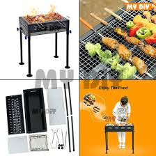 12 diy grill and bbq island plans transportable fold up table build a cart to be your pallet as stand or upgrading the weber q alex meub outdoor kitchen how make 18 homemade station you can. Mydiyhomedepot Japanese Style Stove Bbq Grill Stand Japanese Oven Charcoal Grill Shopee Malaysia