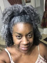 Discover 310 Silver /Grey Foxy Black Women and beautiful gray hair ideas