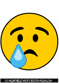 Free Printable Crying Emoji Photo Booth Prop Emoji Printables Emoji Photo Booth Photo Booth Props Free Printables