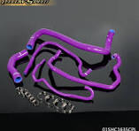 PURPLE SILICONE INTERCOOLER HOSE KIT FIT FOR NISSAN PATROL CAN CHASSIS TD42  06