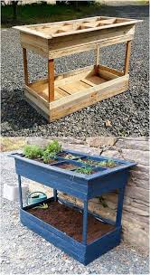 20 Awesome Diy Raised Garden Bed Wooden Pallet Projects Diy Pallet Furniture Wood Pallet Projects