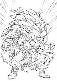 Online printable coloring sheets even though can be speedily delivered at the reception desk. Fusion Gotenks Super Saiyan 3 Form In Dragon Ball Z Coloring Page Kids Play Color Dragon Ball Super Artwork Coloring Pages Dragon Ball