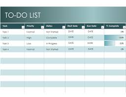 Simple To Do List Excel Spreadsheets Templates Excel Templates Sales Template