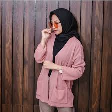 Gambar busana cardigan panjang wrn biru muda / 10 model cardigan panjang sampai kaki terbaru tahun 2021 : Jual Atasan Rajut Oversize Cardy Warna Dusty Pink Kota Bekasi Golden Busana 2 Tokopedia