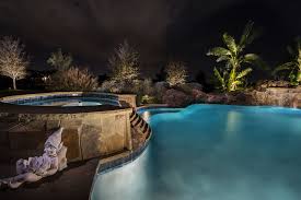 Nite Fx Lighting S Backyard Led Landscape Lighting Installation In Parker Tx Landscape Lighting Led Landscape Lighting Cool Landscapes