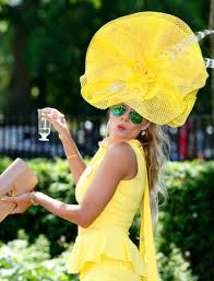Wedding sinamay fascinator royal ascot race pillbox hat with flowers and veilingtop rated seller. Royal Ascot 2014 The 5 Craziest Hats So Far At This Year S Event Fashion Magazine