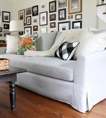 Featuring a split camel back, nailhead trim and queen anne legs. Cool Camelback Sofa Slipcover Gallery Slateinterior Com