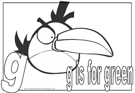 Beautiful angry birds coloring page. Angry Birds 25080 Cartoons Printable Coloring Pages