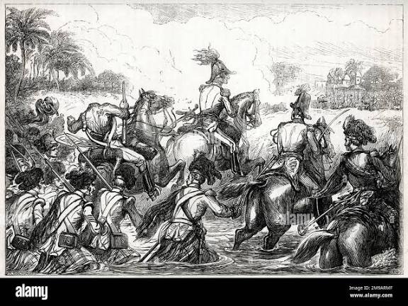 Between maratha empire and british east india company hi-res stock photography and images - Alamy