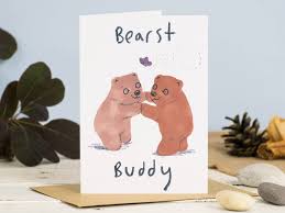 Start out by jotting some thoughts about what makes your relationship special. Best Friend Birthday Card Bear Card By Jo Clark Design Notonthehighstreet Com