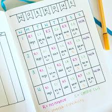 23 Bullet Journal Instagrams You Should Be Following Bullet Journal Workout Journal Bullet Journal