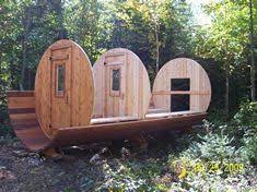 How To Build A Barrel Sauna Hmm Let S Do It Or Order One From Leisure Living Barrel Sauna Sauna Diy Sauna
