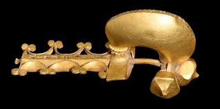 Type 6 Crossbow Fibula Vtere Felix Inscription Poitou France 398 Ad Or Later Ancient Medieval Military Equipment
