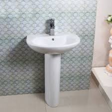 china pedestal wash basin, standing basin