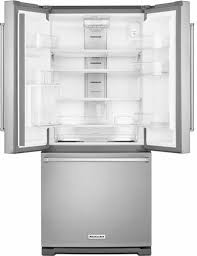 This assesses the ability of the refrigerator's thermostat to. Krfc300ess Kitchenaid 20 Cu Ft 36 Width Counter Depth French Door Refrigerator With Interior Dispense Stainless Steel Counter Depth French Door Refrigerator French Door Refrigerator Kitchen Aid