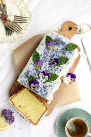 Lemon Curd And Violet Loaf Cake Recipe Loaf Cake Recipes Loaf Cake Lemon Curd