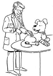 Veterinarian Check Signs Iill Health Dog Coloring Page Dog Coloring Page Owl Coloring Pages Coloring Pages