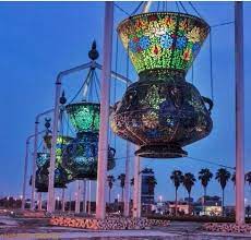 فوانيس الكرنيش جده festival captain hat festival jeddah