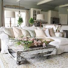 44 Romantic French Country Cottage Decor Favored By Newlyweds French Country Decorating Living Room French Country Living Room Farm House Living Room