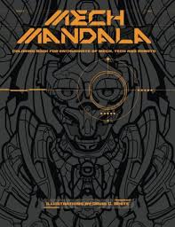 Set off fireworks to wish amer. Mech Mandala Coloring Book For Enthusiasts Of Mech Tech And Robots White David C Amazon Com Mx Libros