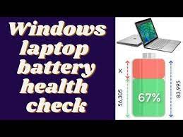 How To Check Laptop Battery Health More Youtube Laptop Battery Health Battery