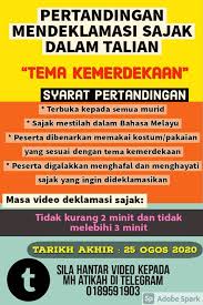 Pendek sajak merdeka sekolah rendah. Pertandingan Deklamasi Sekolah Rendah Al Hidayah Ipoh Facebook