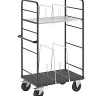 Chariot pour cartons – eurokraft pro 2 panneaux latéraux
