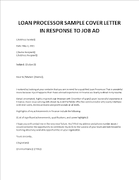 Jun 18, 2021 · title processor cover letter sample. Loan Processor Sample Cover Letter