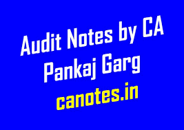 Audit Notes By Ca Pankaj Garg Audit Charts Ca Notes