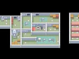 Pokemon Ruby And Sapphire :: Map Of Team Magma'S Lilycove Base