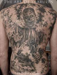 Buddhist monks originally engraved sak yant into warriors seeking protection and strength in battle. Sharuzen Burning Monk Tattoos Von Tattoo Bewertung De