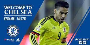 Falcao con la maglia del chelsea nel 2015. Welcome To Chelsea Falcao Chelsea Football Club Facebook