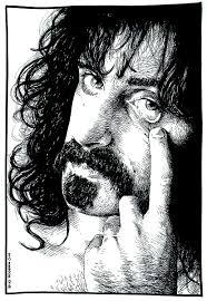 Frank Zappa Portrait By Enricbug Pen Drawing Portrait Frank Zappa