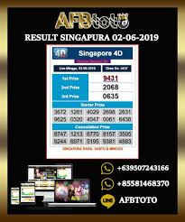 Hasil Result Sgp Afbtoto 02 06 2019 Singapura Minggu 19 Juni