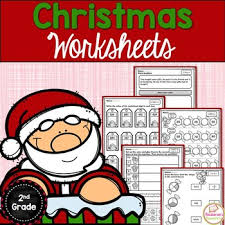 Christmas worksheets for 2nd grade. Christmas Activities 2nd Grade Math And Literacy Worksheets Nastaran S Resources